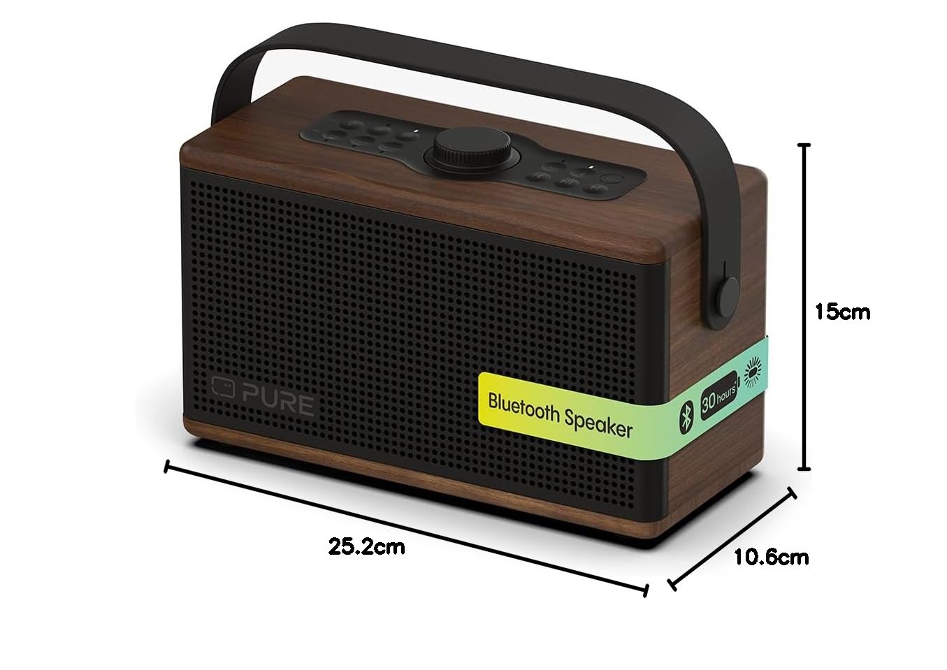 pure-classic-aura-bluetooth-box-40w-braun-30h-licht image 8