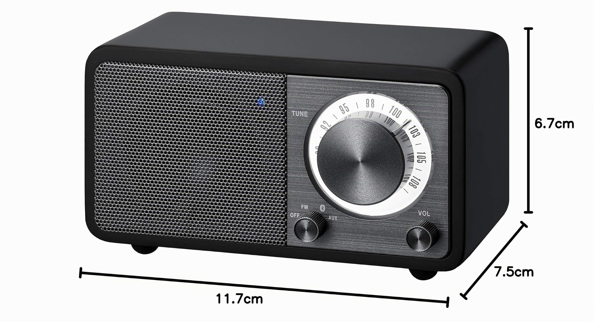 sangean-wr-7-fm-radio-bluetooth-matt-schwarz-echtholz image 8