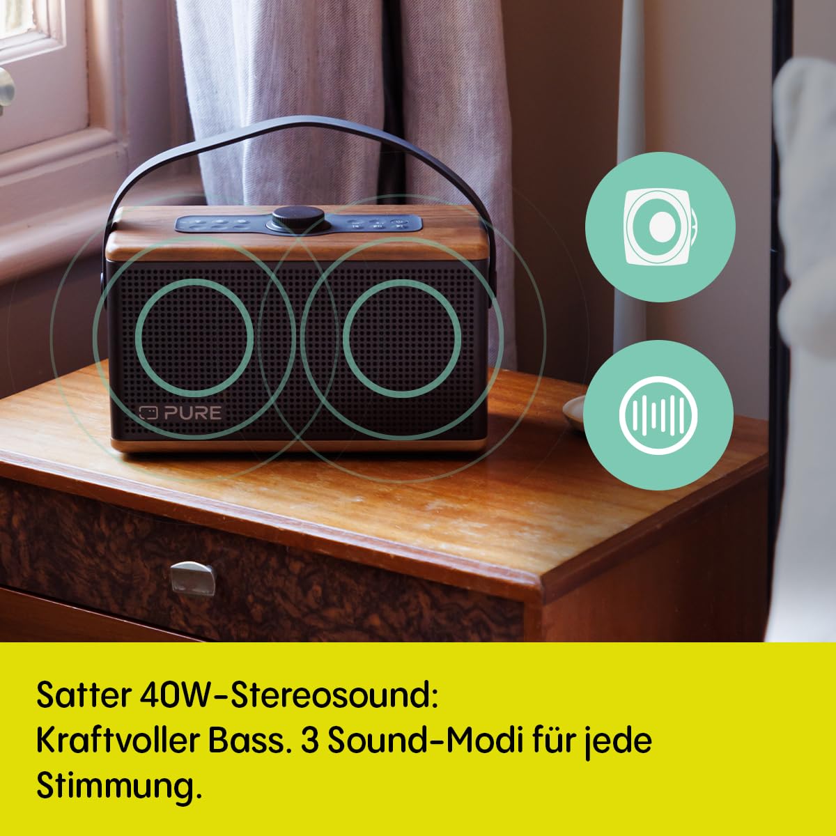pure-classic-aura-bluetooth-box-40w-braun-30h-licht image 2