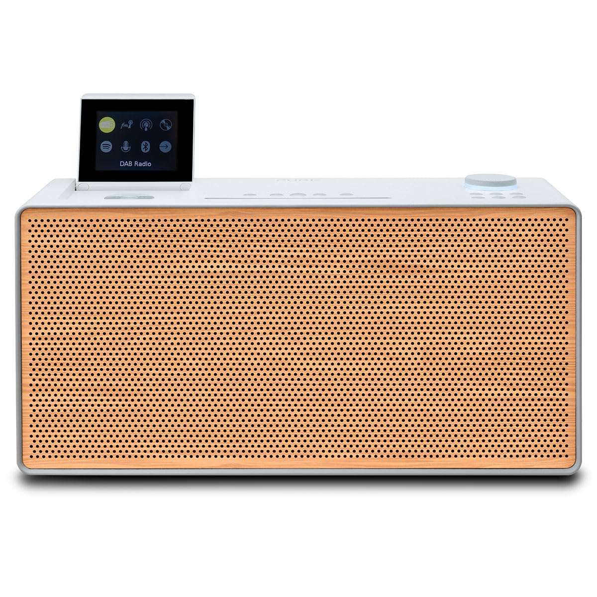 pure-evoke-home-musiksystem-dab-cd-wei-holz-special-edition image 1