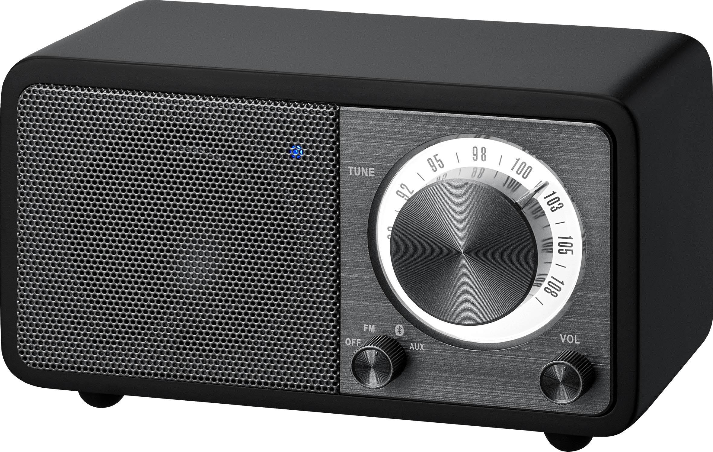 sangean-wr-7-fm-radio-bluetooth-matt-schwarz-echtholz image 2