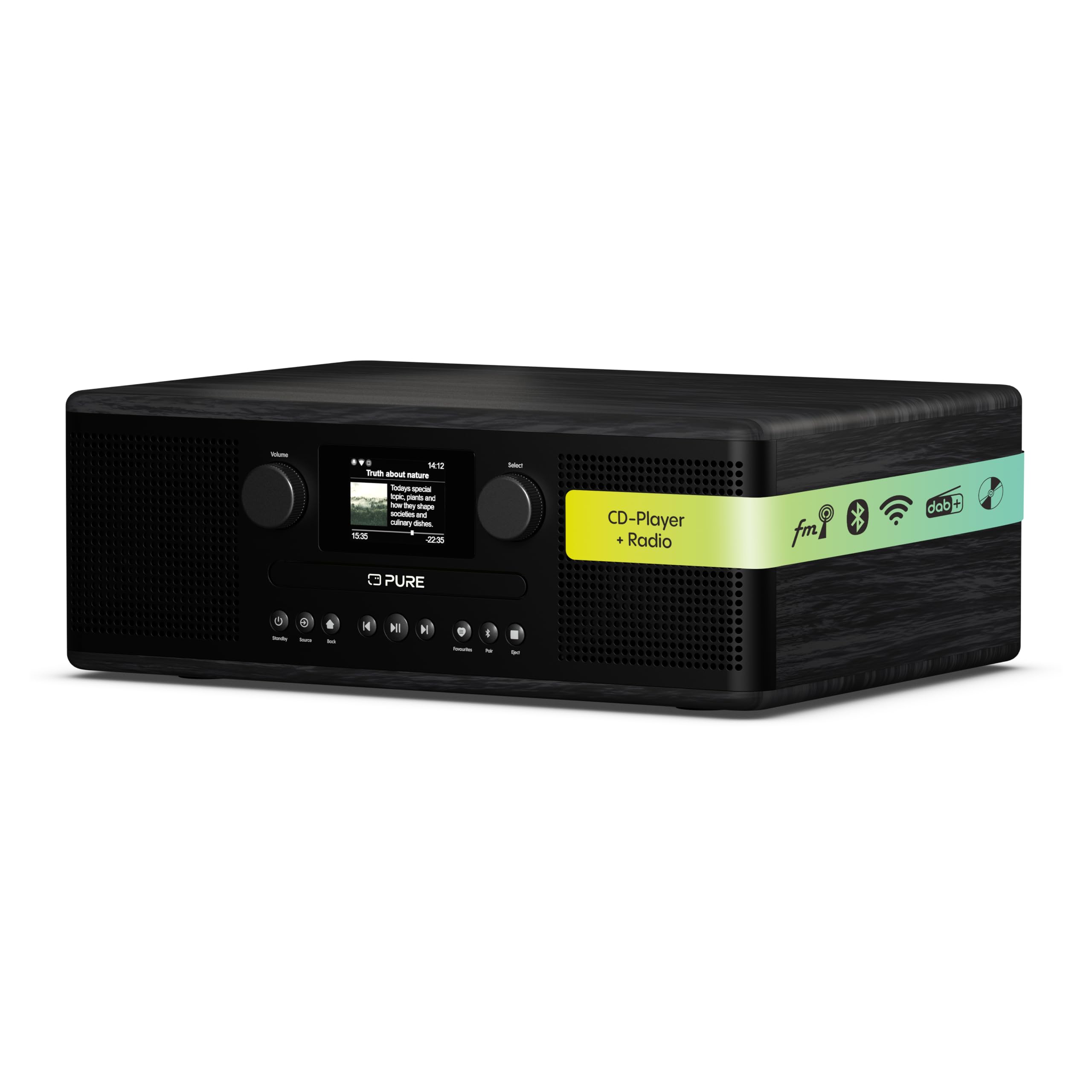 pure-classic-c-d6i-internetradio-schwarz-mit-cd-player image 1