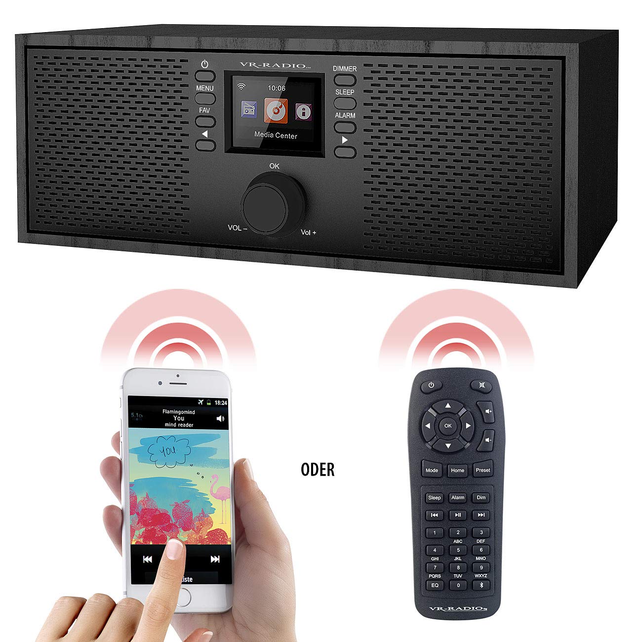 vr-radio-irs-350-stereo-internetradio-bluetooth-12w image 2