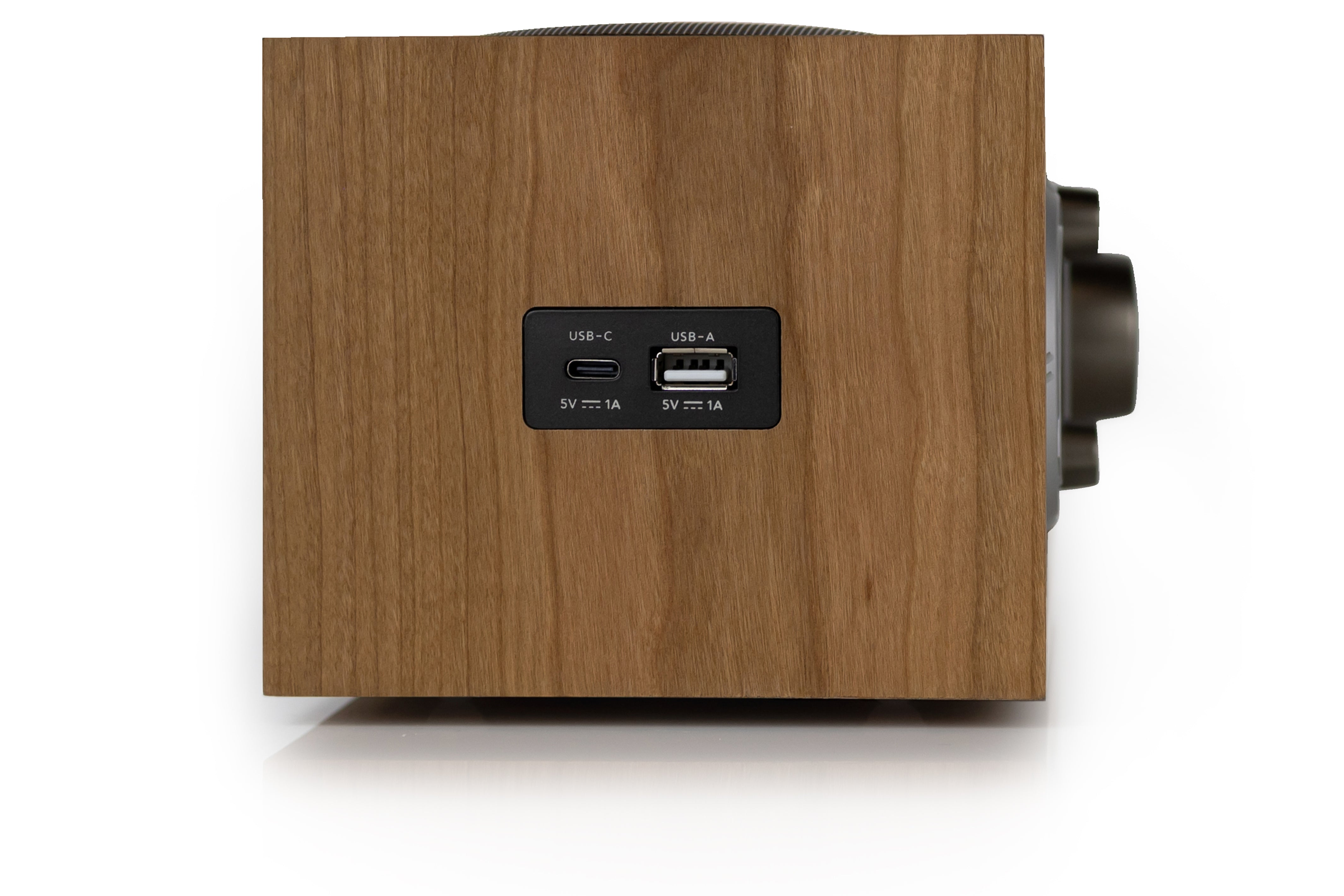 tivoli-audio-model-three-bt-radiowecker-cherry-taupe-holz image 8