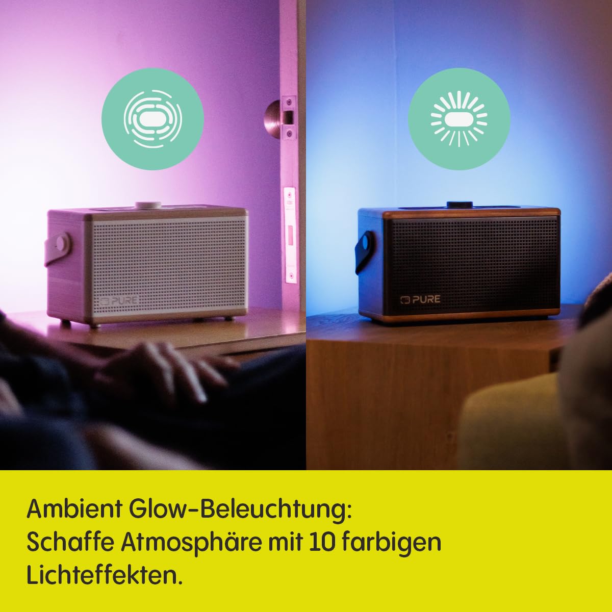 pure-classic-aura-bluetooth-box-40w-braun-30h-licht image 4