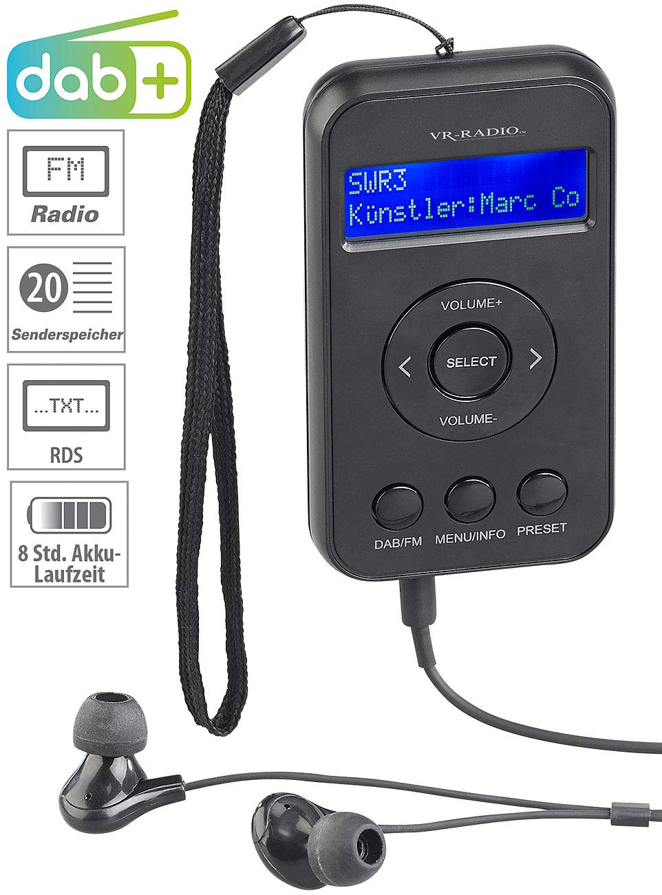 vr-radio-dor-265-mini-taschenradio-dab-fm-akku-ohrh-rer image 3