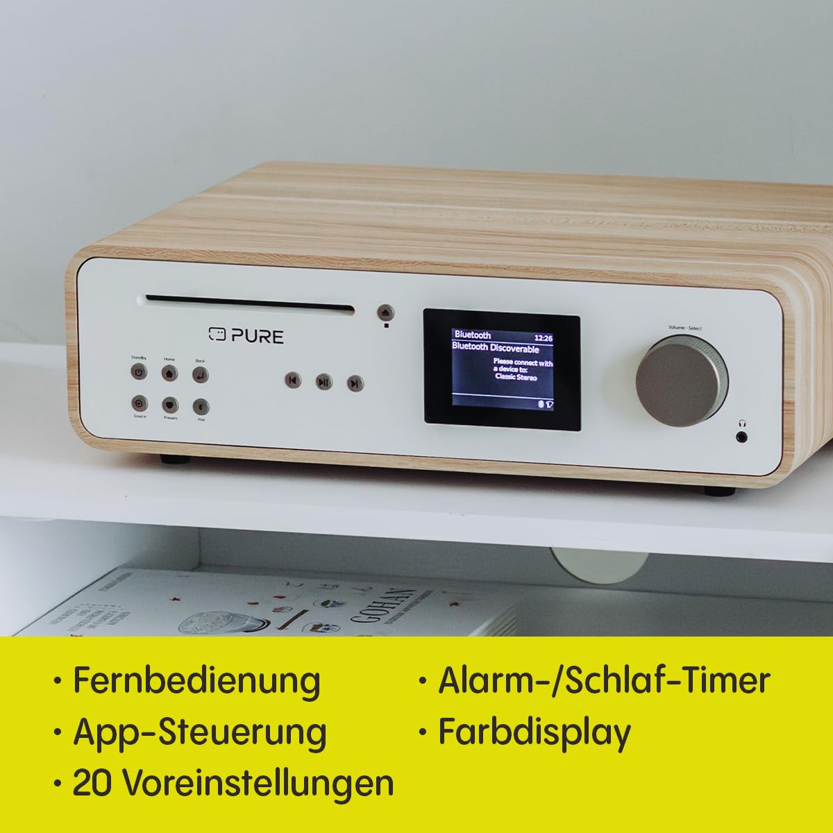 pure-classic-stereo-kompaktanlage-cd-dab-wei-100w image 5