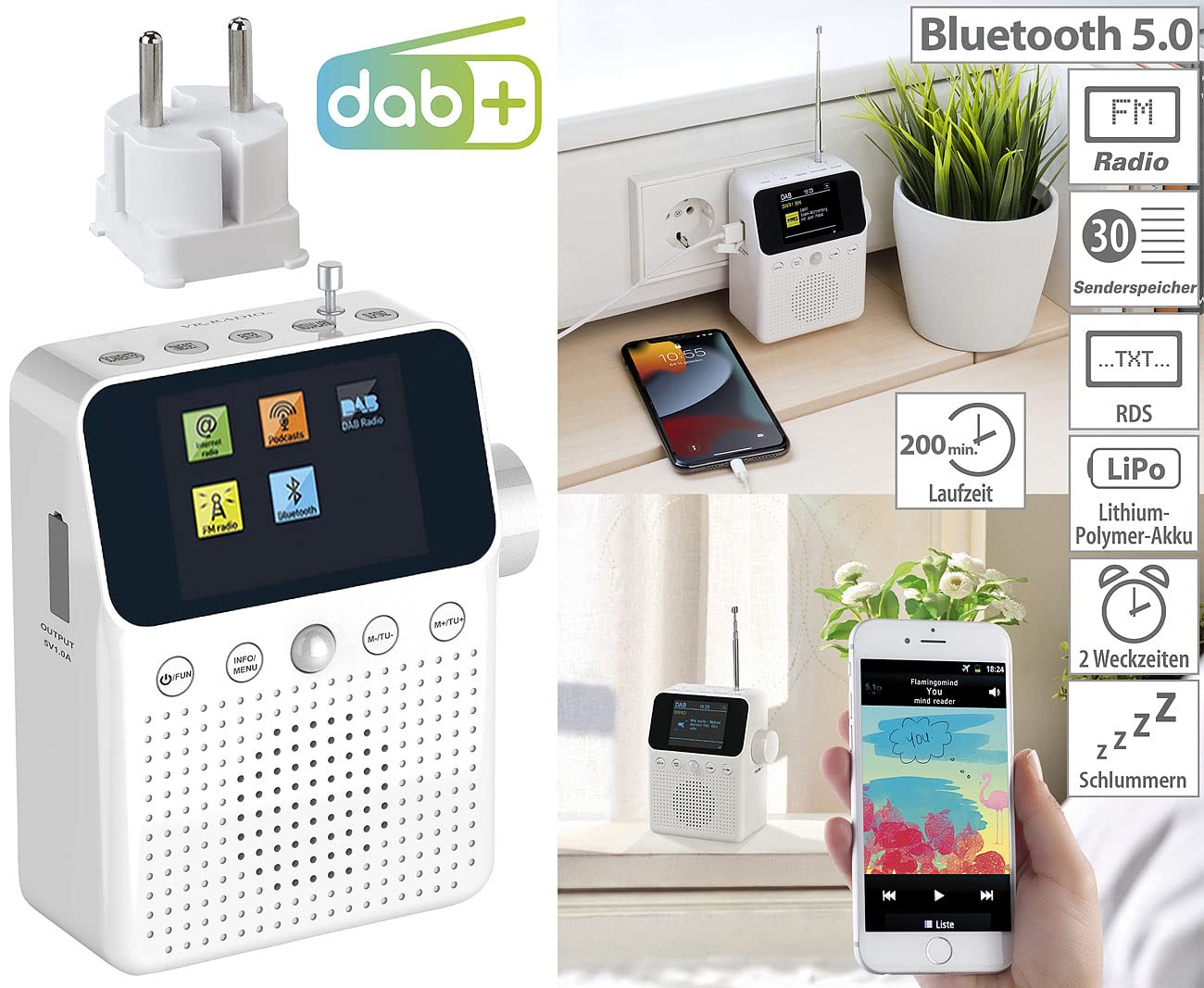 vr-radio-steckdosenradio-dab-bluetooth-wei-8w-akku image 3