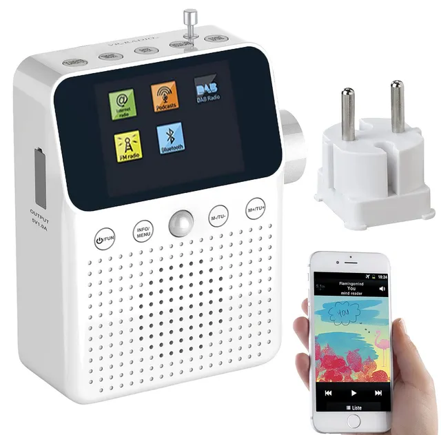 vr-radio-steckdosenradio-dab-bluetooth-wei-8w-akku image 1