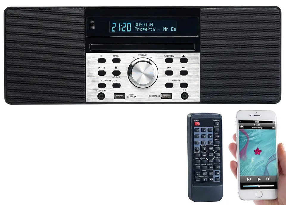 vr-radio-dor-600-stereo-radio-mit-cd-dab-bluetooth-60w image 1