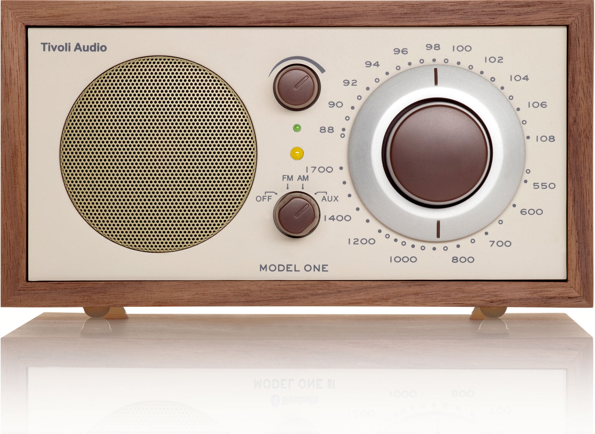 tivoli-audio-model-one-tischradio-am-fm-walnut-beige-holz image 6