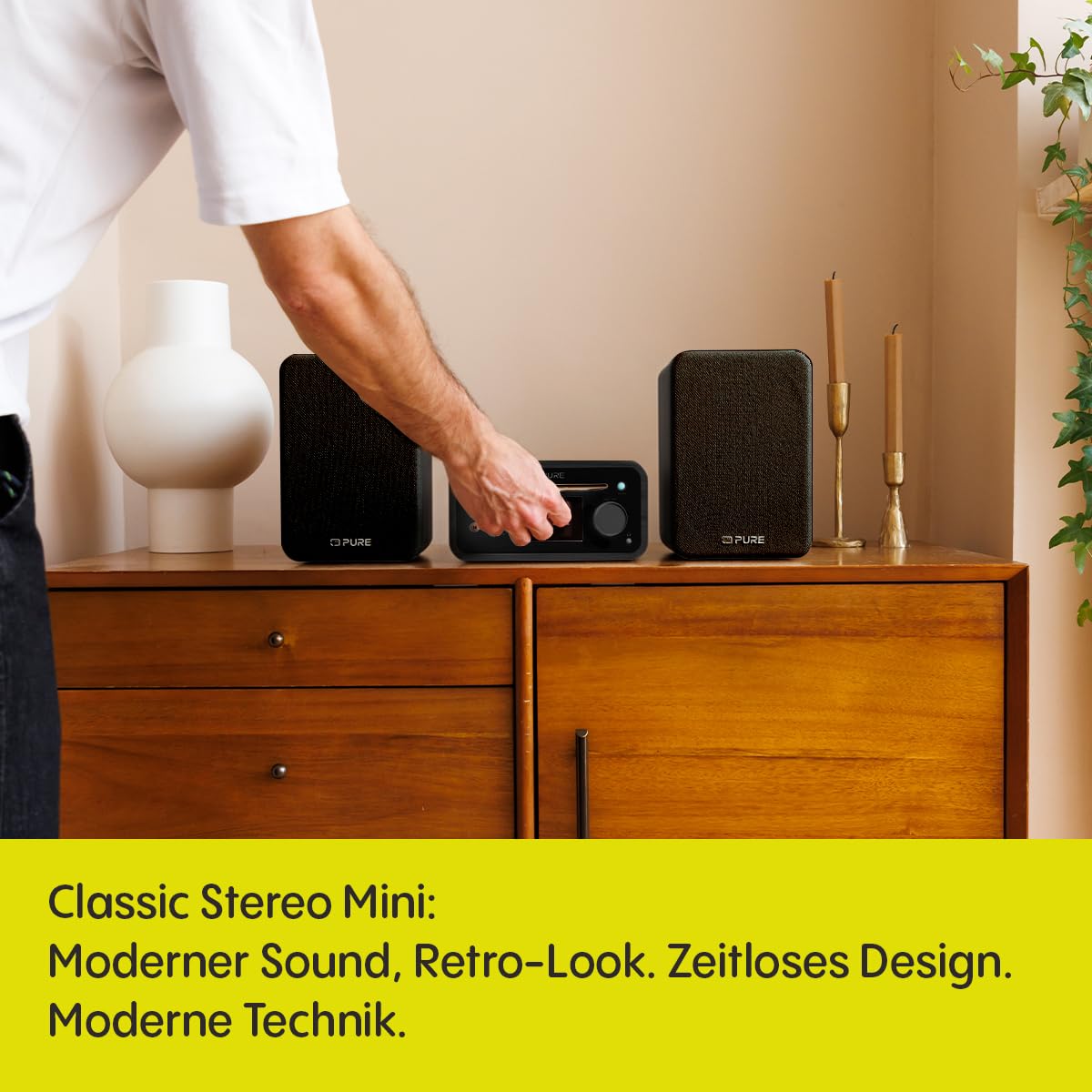 pure-classic-mini-stereoanlage-schwarz-40w-mit-cd-dab image 7