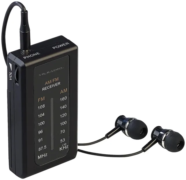 vr-radio-mini-taschenradio-fm-am-mit-ohrh-rer-clip image 1