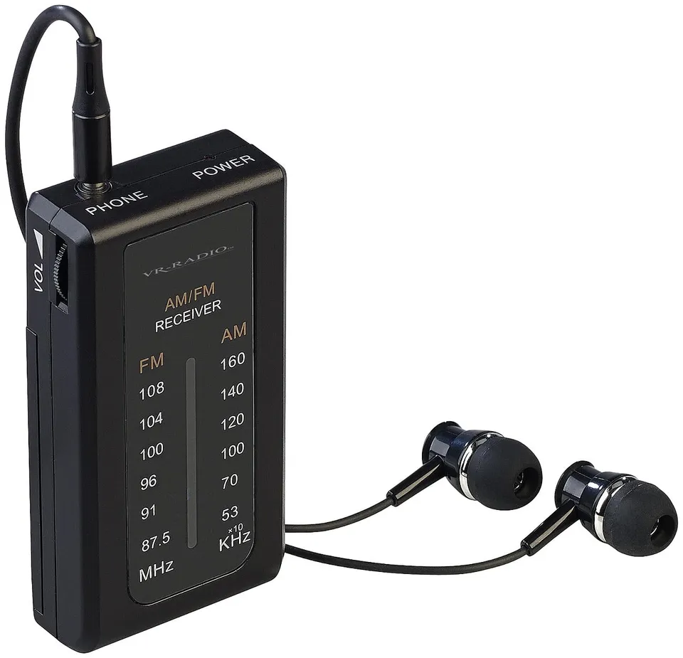 vr-radio-mini-taschenradio-fm-am-mit-ohrh-rer-clip image 1
