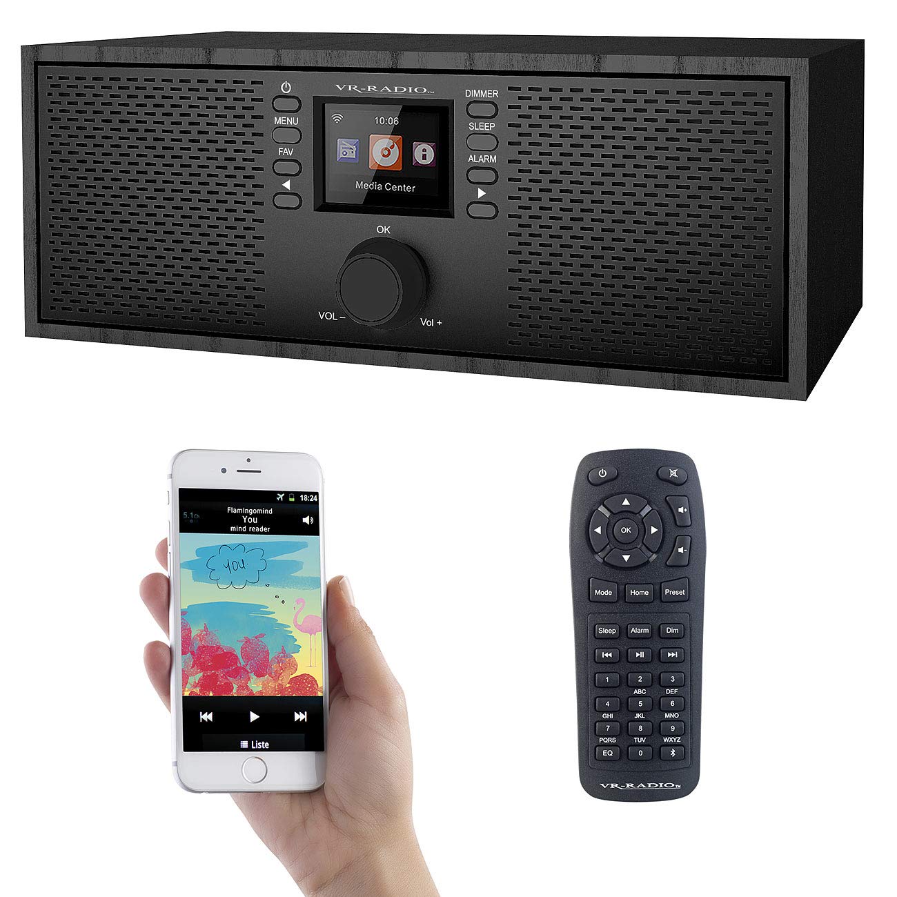 vr-radio-irs-350-stereo-internetradio-bluetooth-12w image 1