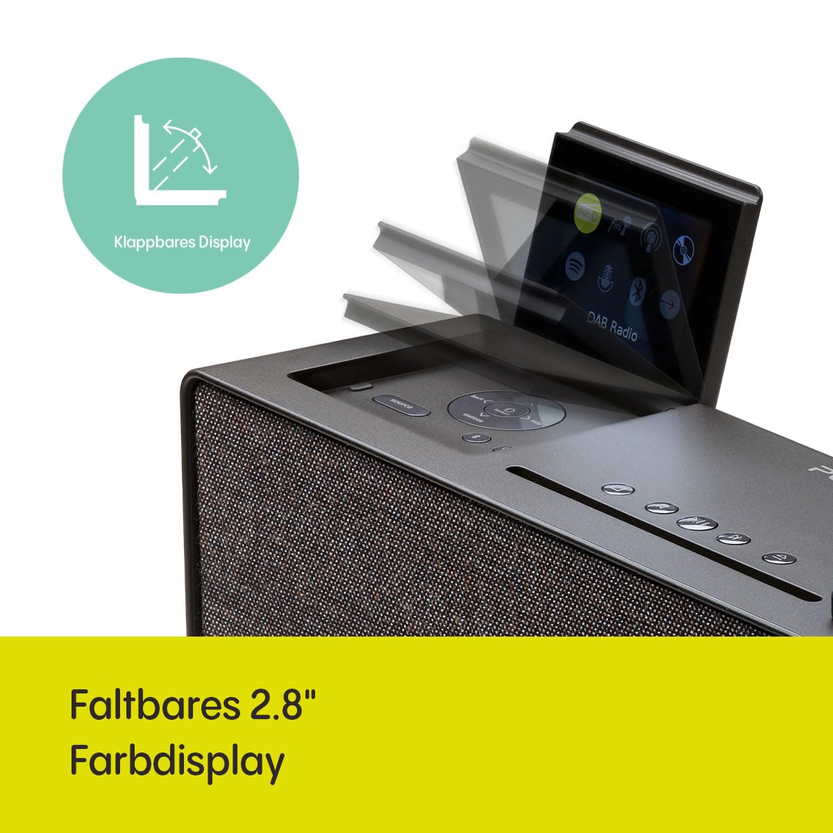 pure-evoke-home-musiksystem-cd-dab-spotify-braun-100w image 4