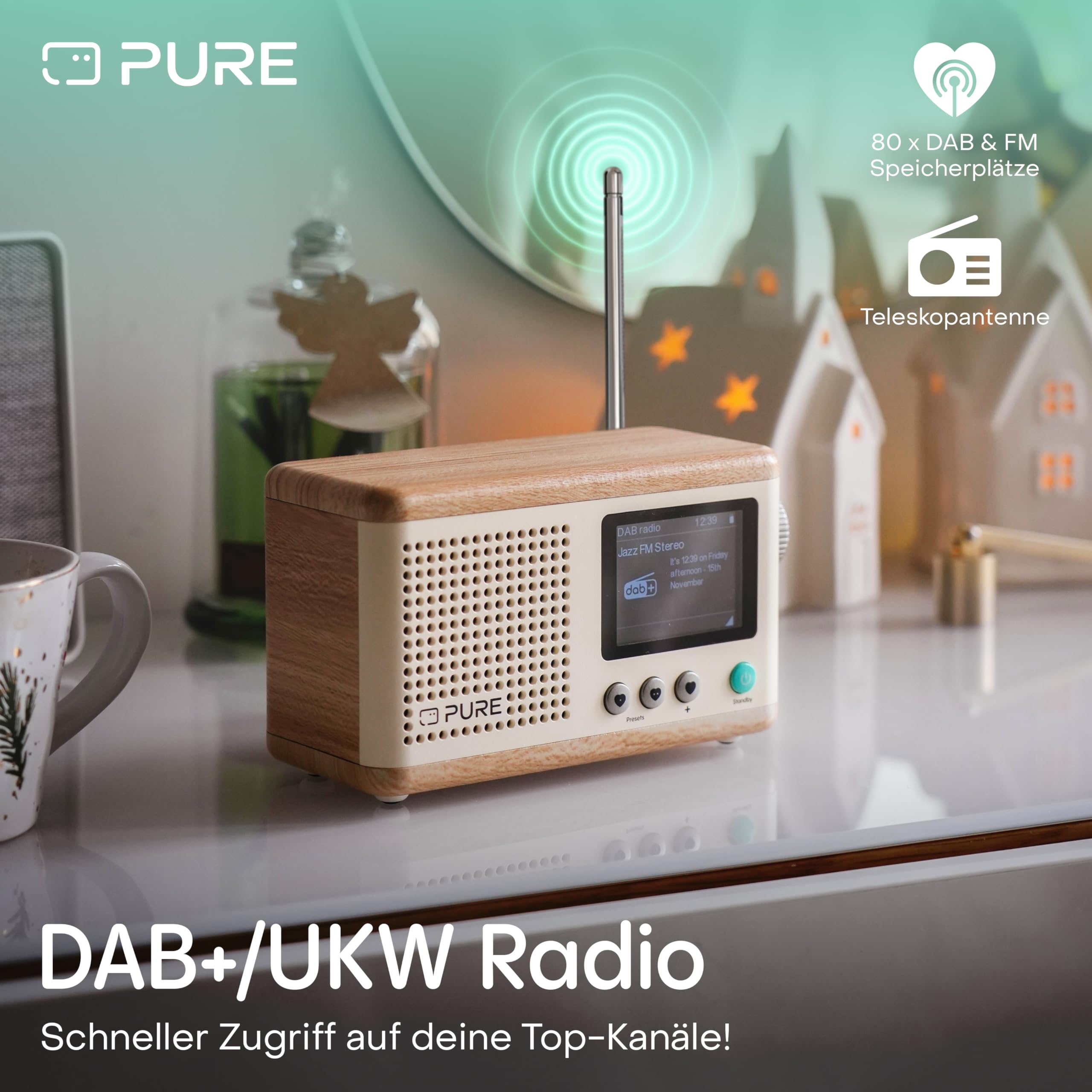 pure-classic-mini-digitalradio-dab-wei-15h-akku-bluetooth image 3