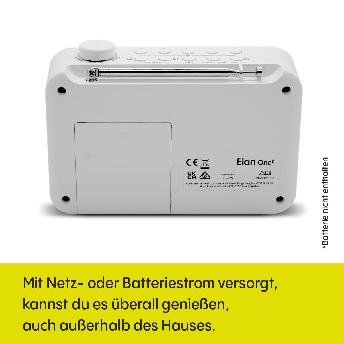 pure-elan-one2-tragbares-dab-radio-bluetooth-wei-batterie image 6