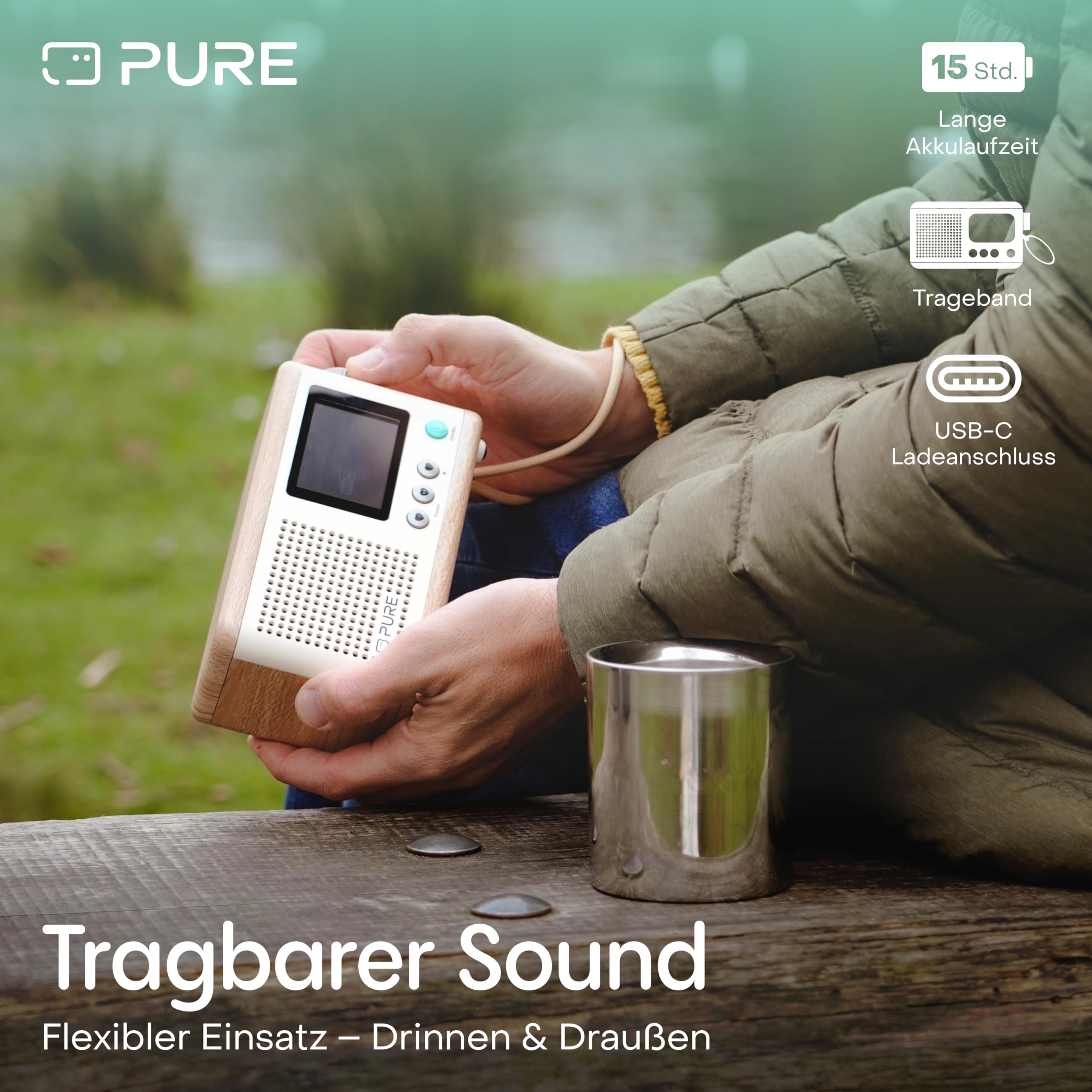 pure-classic-mini-digitalradio-dab-wei-15h-akku-bluetooth image 5