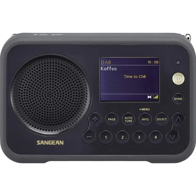 sangean-dpr-76-taschenradio-dab-ukw-schwarz-usb image 1