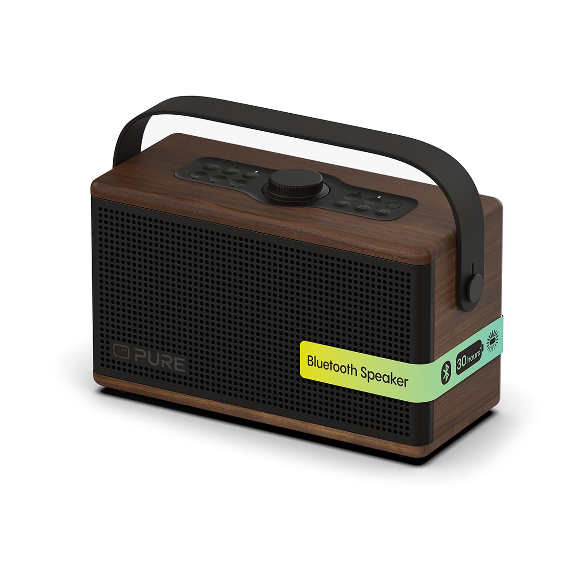 pure-classic-aura-bluetooth-box-40w-braun-30h-licht image 1
