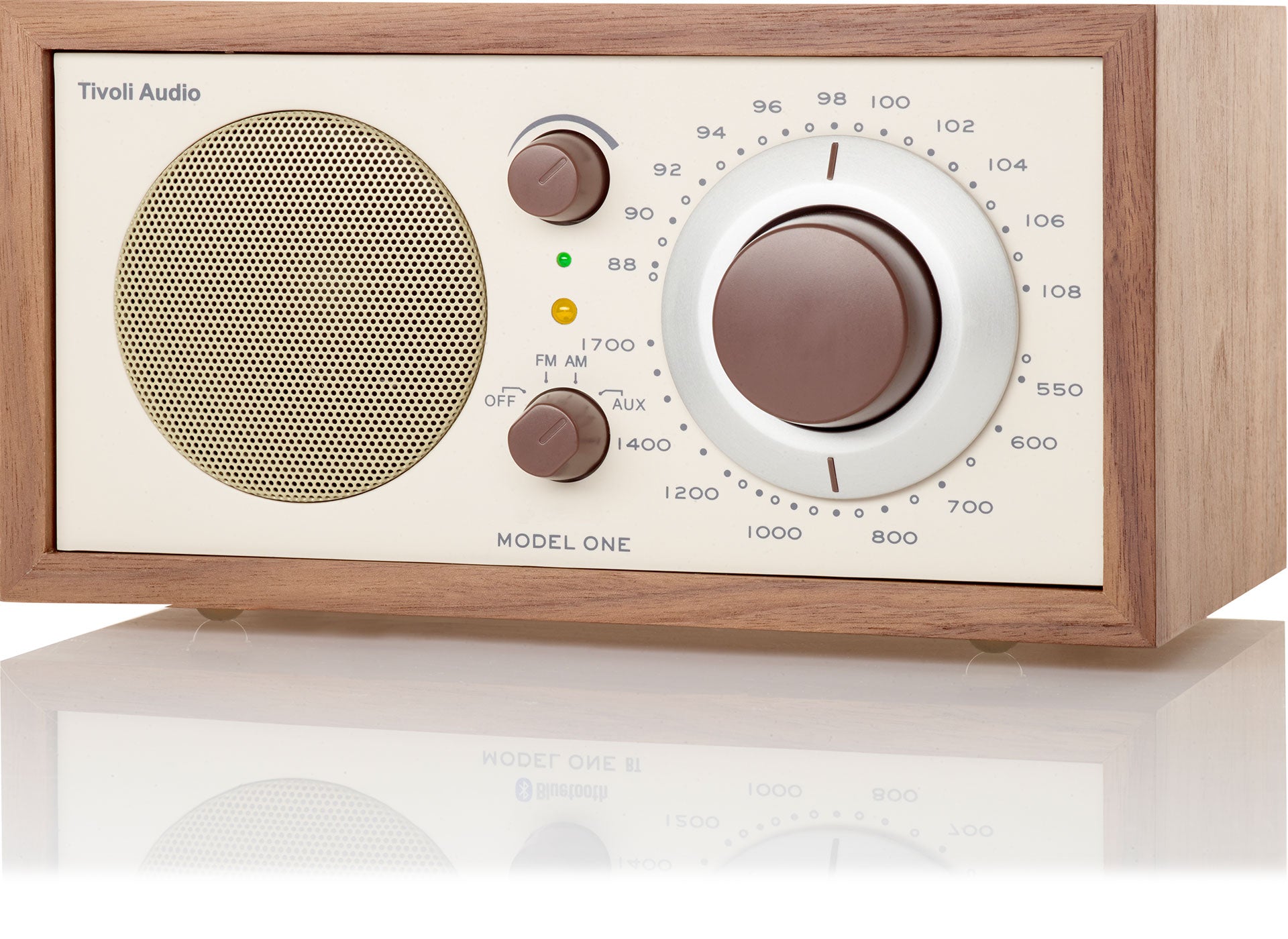 tivoli-audio-model-one-tischradio-am-fm-walnut-beige-holz image 7