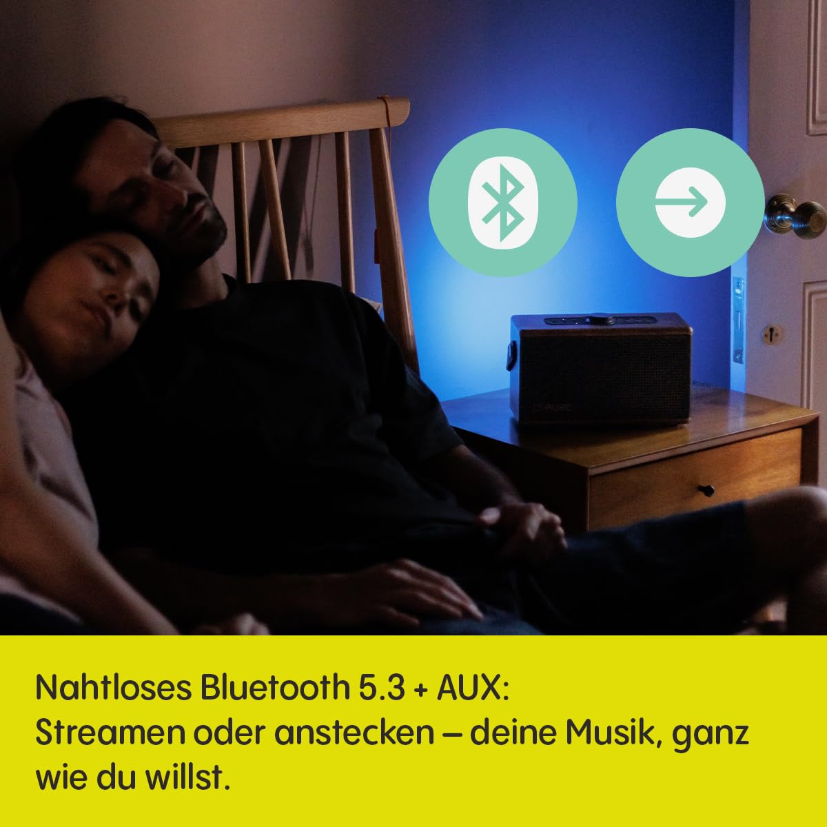 pure-classic-aura-bluetooth-box-40w-braun-30h-licht image 5